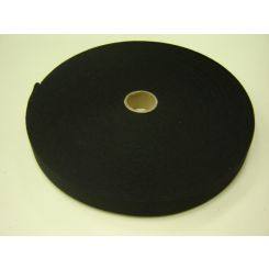 Elastika 25 mm ČRNA - 25 m 706