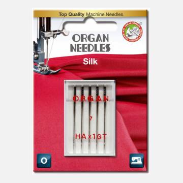 Igle za gospodinjski šivalni stroj model 705-130 H - 55 - SILK - 5 kos 4652