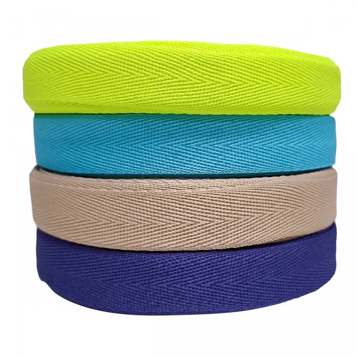 Tekis trak poliester keper širine 20 mm 25m 5105