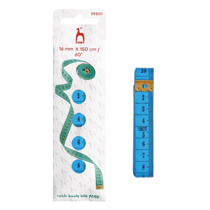 Pony Šiviljski Meter - 16 mm x 150 cm 6536